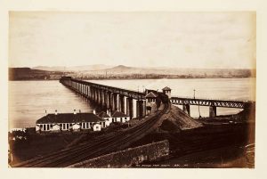 The Tay Bridge before the Tay Bridge Disaster of 1879.