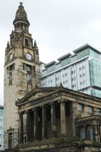 Alexander Greek Thomson's church on St Vincent Street, Glasgow