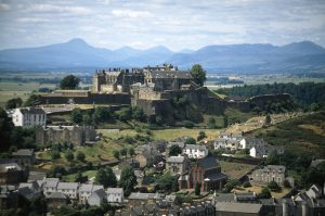 Stirling Castle on the hill