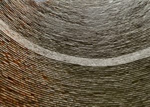 A close up of a dovecote