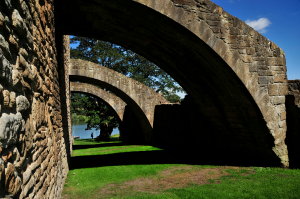 Flying buttress at Linlithgow Palace
