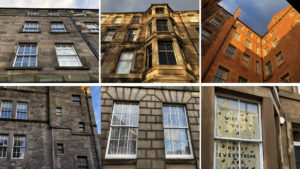 Various tenement windows